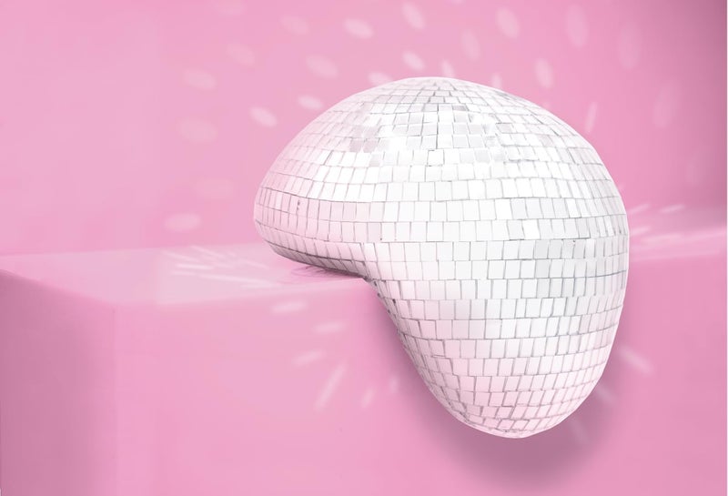 NPW Melted Disco Ball Home Decor (7.5″) – Holiday Christmas Gift for Her, Maximalist Party Decor & Stocking Stuffer - Image 3