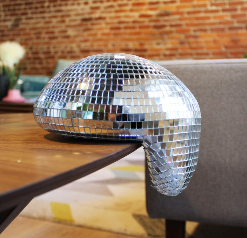 NPW Melted Disco Ball Home Decor (7.5″) – Holiday Christmas Gift for Her, Maximalist Party Decor & Stocking Stuffer - Image 5