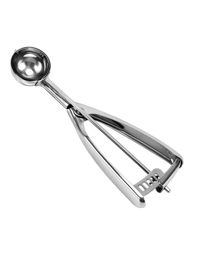 Saebye Small Cookie Scoop, 1 tablespoon Cookie Scoop For Baking, 1 13/32 inches / 36 mm Ball, 18/8 Stainless Steel, Secondary Polishing, For Making Cookie Ice Cream Muffin Meatball Melonball - Image 1