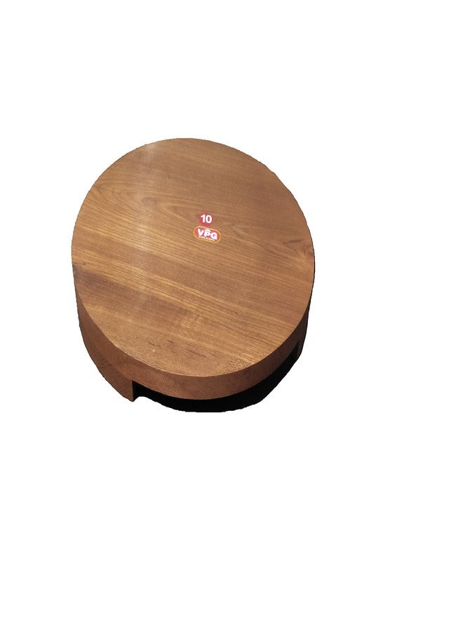 Yadnesh Wooden Rolling Board & Roller,Sagwan Wood, Chakla Belan, Polpat Belan, Chapati Maker,Valentine Day Gifts - Image 2