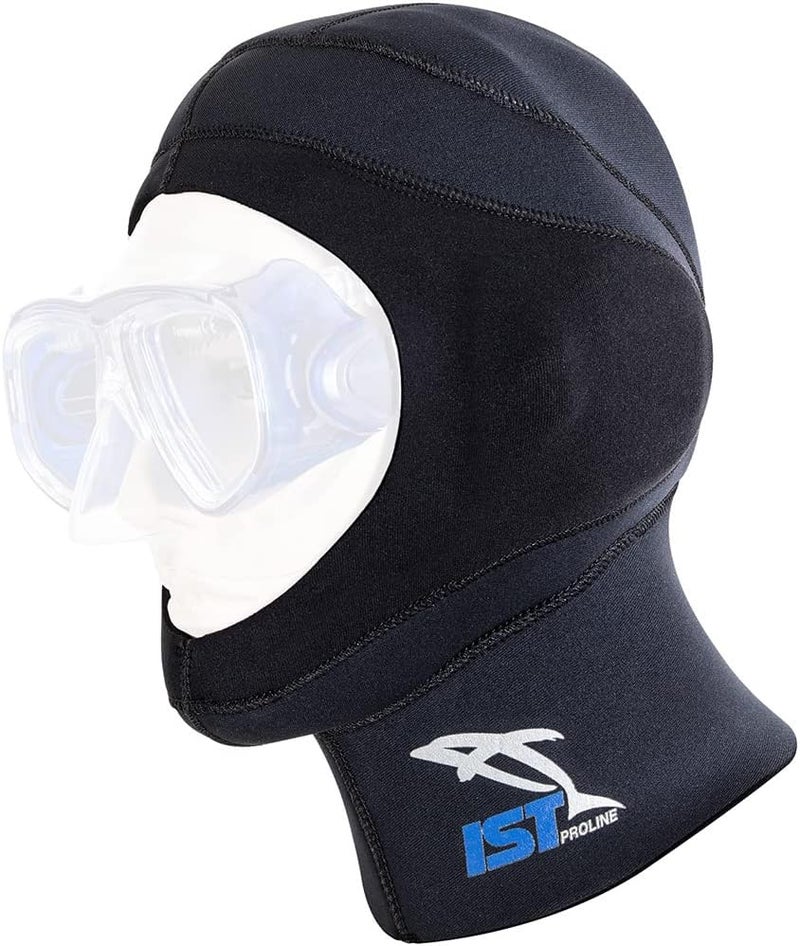 Ist HD-6 Dual Layer 5mm Neoprene Dive Hood, Use with ProEar Mask - Image 1