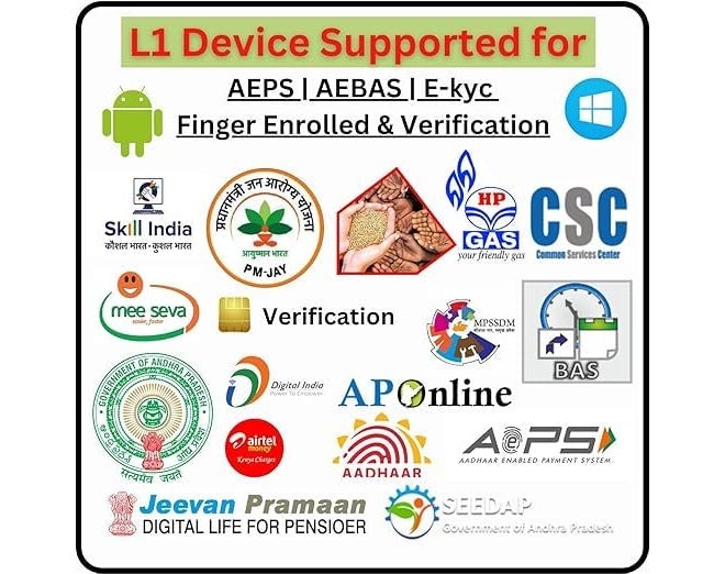 Velentron ماسح ضوئي بصري USB FM220U L1 لجميع مصادقة بصمة الإصبع المعتمدة على أدهار | ماسح بصمة معتمد من UIDAI و STQC L1 للاستخدام مع أدهار | مسجل مع ضمان 1 سنة RD(USB) - Image 5