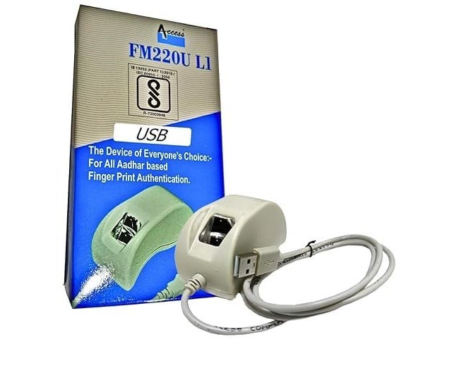 Velentron ماسح ضوئي بصري USB FM220U L1 لجميع مصادقة بصمة الإصبع المعتمدة على أدهار | ماسح بصمة معتمد من UIDAI و STQC L1 للاستخدام مع أدهار | مسجل مع ضمان 1 سنة RD(USB) - Image 2