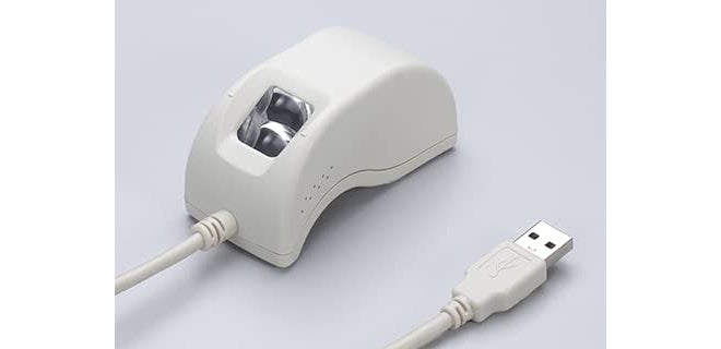 Velentron ماسح ضوئي بصري USB FM220U L1 لجميع مصادقة بصمة الإصبع المعتمدة على أدهار | ماسح بصمة معتمد من UIDAI و STQC L1 للاستخدام مع أدهار | مسجل مع ضمان 1 سنة RD(USB) - Image 1