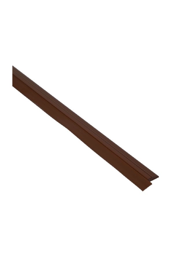 Mazaya Sturdy Rubber Easy Installation Door Bottom Brown 90 cm WST-R2-090BRN - Image 1