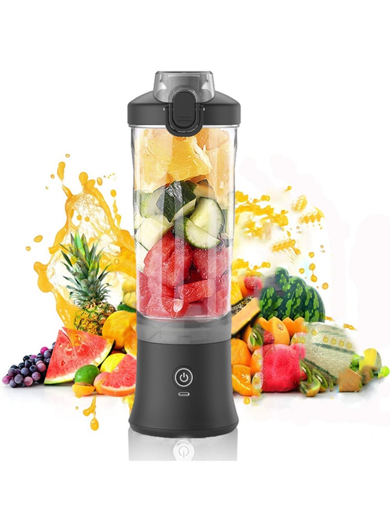 Portable Blender 600ML Electric Juicer Fruit Mixers 4000mAh USB Rechargeable Smoothie Mini Blender Personal Juicer - Image 2