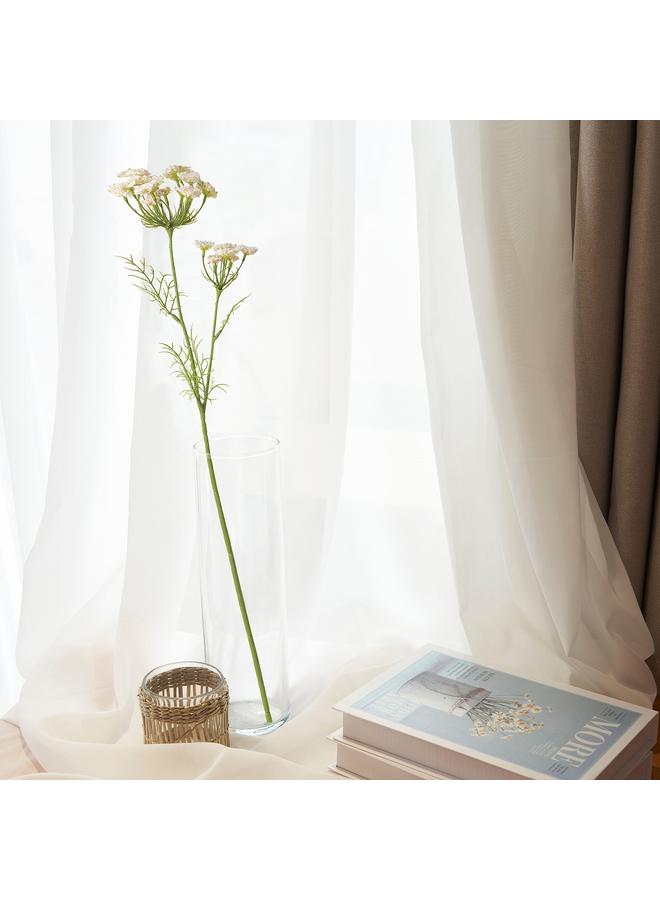 Zaboon Artificial flower, queen ann/stem pink, 65 cm - Image 2