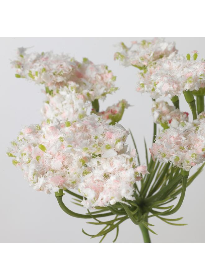 Zaboon Artificial flower, queen ann/stem pink, 65 cm - Image 4