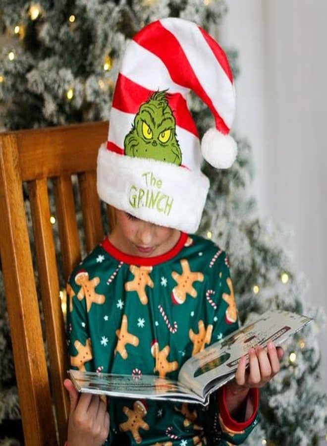 Wondapop Dr Seuss How the Grinch Stole Christmas Hat, 16" Santa Hat Party Costume or Holiday Decoration - Image 2