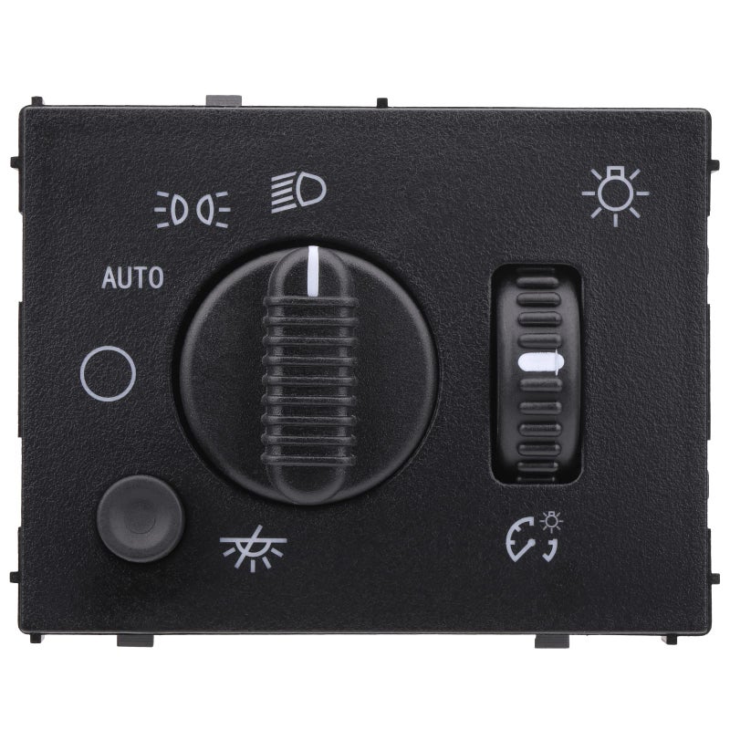 Obaee Headlight Dimmer Switch Headlamp Control Compatible with Chevy Chevrolet Silverado Suburban Tahoe Avalanche GMC Sierra Yukon Cadillac Escalade 2003-2007 Replaces 19381535/15194803 Bluish LED - Image 5