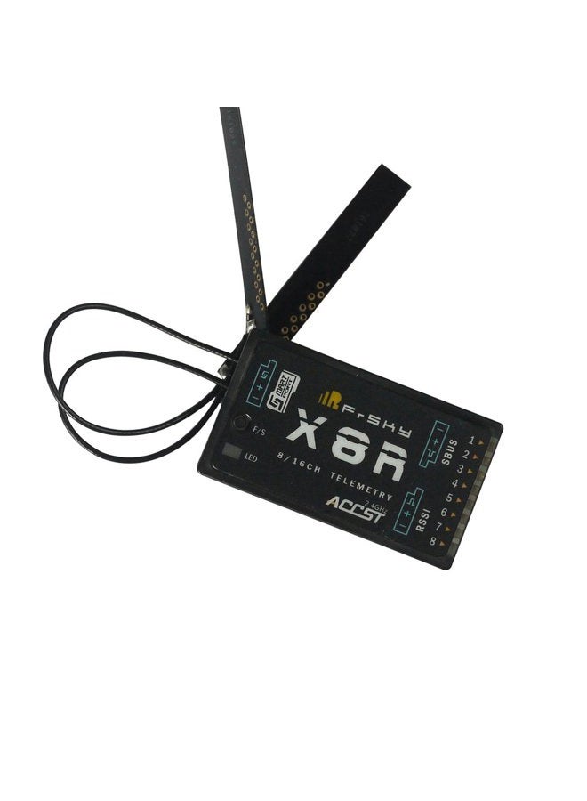 FrSky Taranis X8R 8-channel ACCST&RSSI&SBUS Receiver (2.4ghz) - Image 1