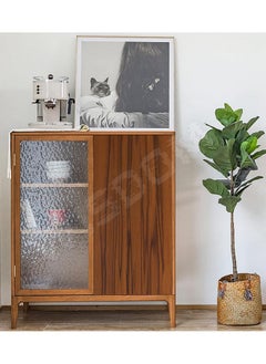 WISDOM WISDOM Self Adhesive Vinyl Wood Graingeometric Wallpaper For Furniture Vinyl Stickers Wooden Door Desktop Wall Papers Kitchen-Cupboard/Shelf Liner Sheet(16 X 48 Inch,Black Brown Wooden)  - Image 3
