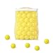 GUESVOT Ball Pit Balls for Kids Plastic Refill 22 Inch Balls 100 Pack Bright Colors Phthalate and BPA Free Includes a Reusable Storage Bag with Zipper Christmas Decoration Xmas GiftYellow - Image 3