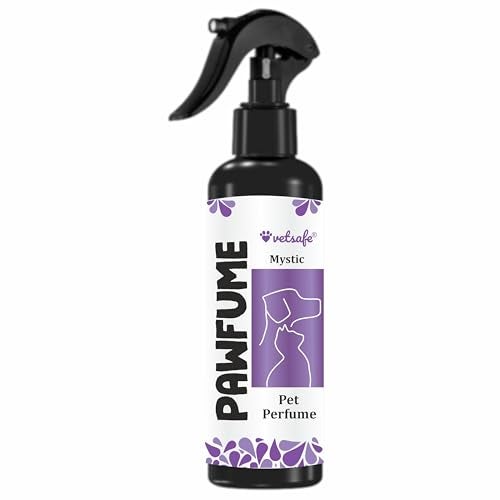 VetSafe Pet Perfume Spray 200 ml | Long-Lasting Mystic Scent | Odour Eliminator & Grooming Essential for Dogs & Cats - Image 1