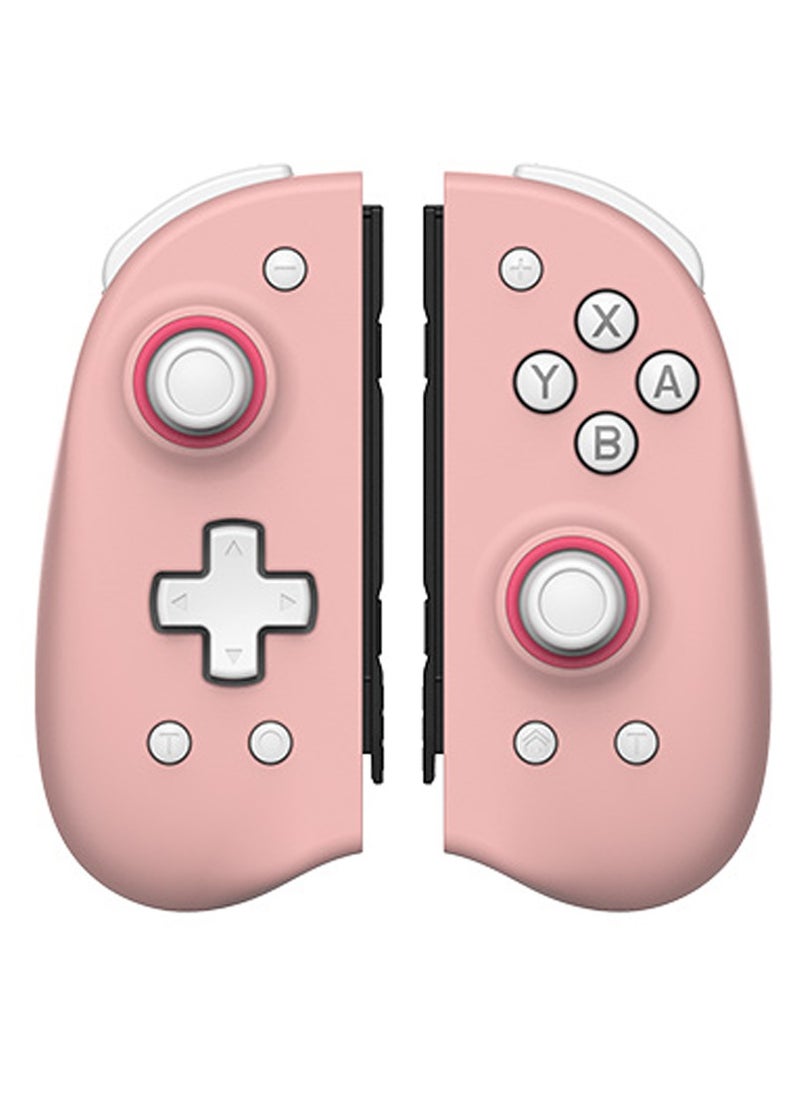 Generic Switch Joy-Con Controller JOY-04: Macro Programming, Gyroscope, Dual Vibration, Turbo Mode, and Ergonomic Design (Pink)  - Image 1