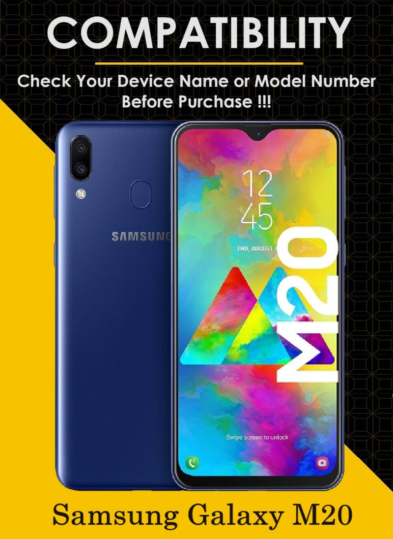 AINA 5 Pieces Tempered Glass Screen Protector 5D Designed For Samsung Galaxy M20 Full Glue Edge to Edge Full Screen Coverage And Bubble Free - Image 3