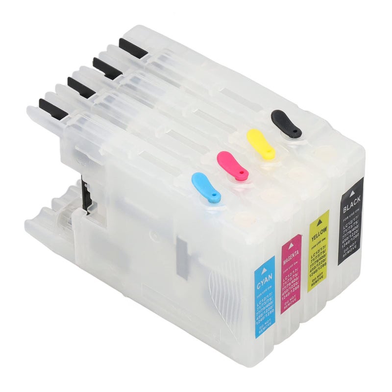 Compatible Ink Cartridges 4 Pack For MFC J6910CDW J6710CDW Refill Replacement Black Cyan Magenta Yellow Inkjet Printer Cartridge With Smooth Printing And Durable No Blockage - Image 5