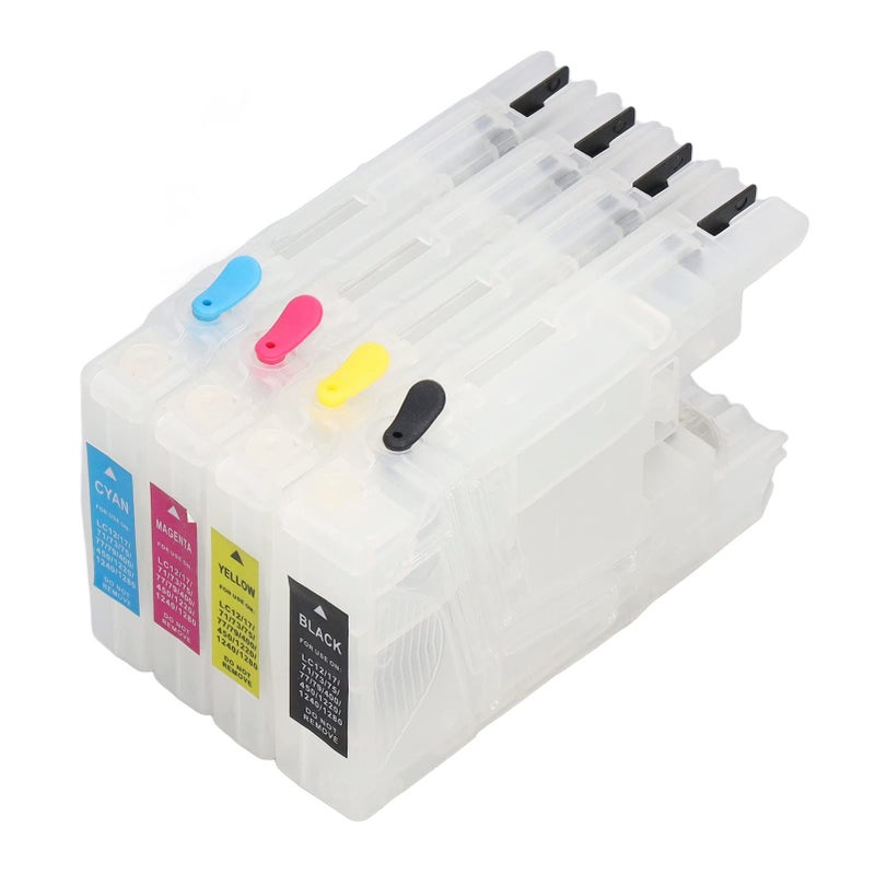Compatible Ink Cartridges 4 Pack For MFC J6910CDW J6710CDW Refill Replacement Black Cyan Magenta Yellow Inkjet Printer Cartridge With Smooth Printing And Durable No Blockage - Image 2