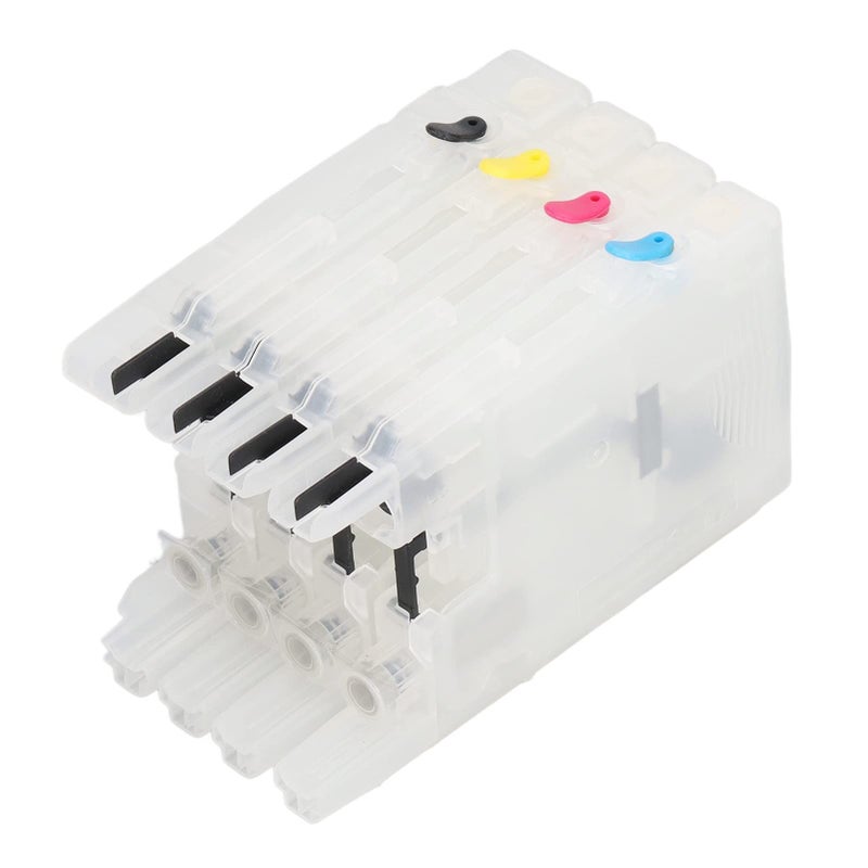 Compatible Ink Cartridges 4 Pack For MFC J6910CDW J6710CDW Refill Replacement Black Cyan Magenta Yellow Inkjet Printer Cartridge With Smooth Printing And Durable No Blockage - Image 4