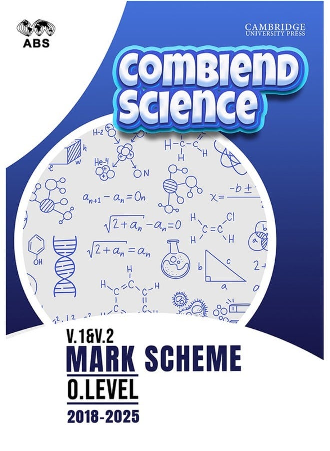 (Hard Copy) IG-Cambridge Combiend Science O.L Mark Scheme paper 2,4,6 V1,2 2018-March 2025