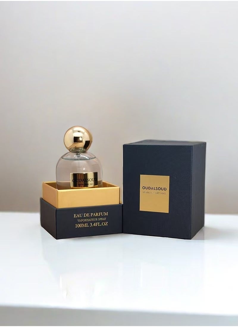 OUDALSOUD - Green Leaf Aromatic/Refreshing Green Tea Perfume/100ML - Image 1