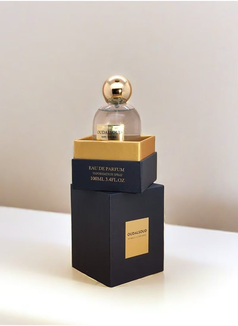 OUDALSOUD - Green Leaf Aromatic/Refreshing Green Tea Perfume/100ML - Image 1