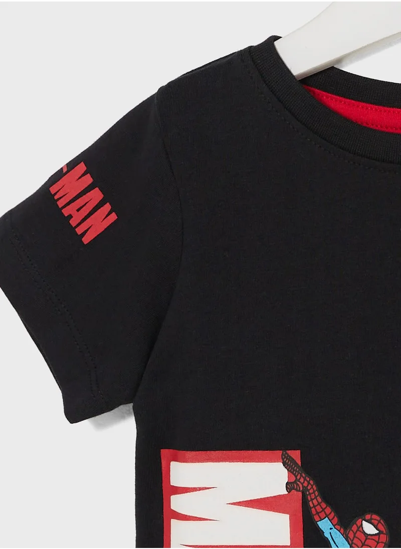 أوربان هول Kids Spiderman Printed T-Shirt