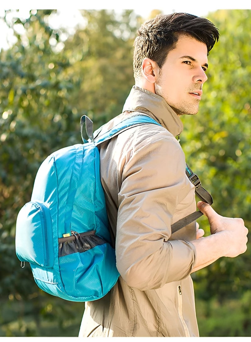 Plan A Foldable Backpack Lightweight Waterproof 20L Backpack for Men Women Kids Travel Hiking Gym Camping Study Practical and Convenient for All Your Daily Needs  - Image 3