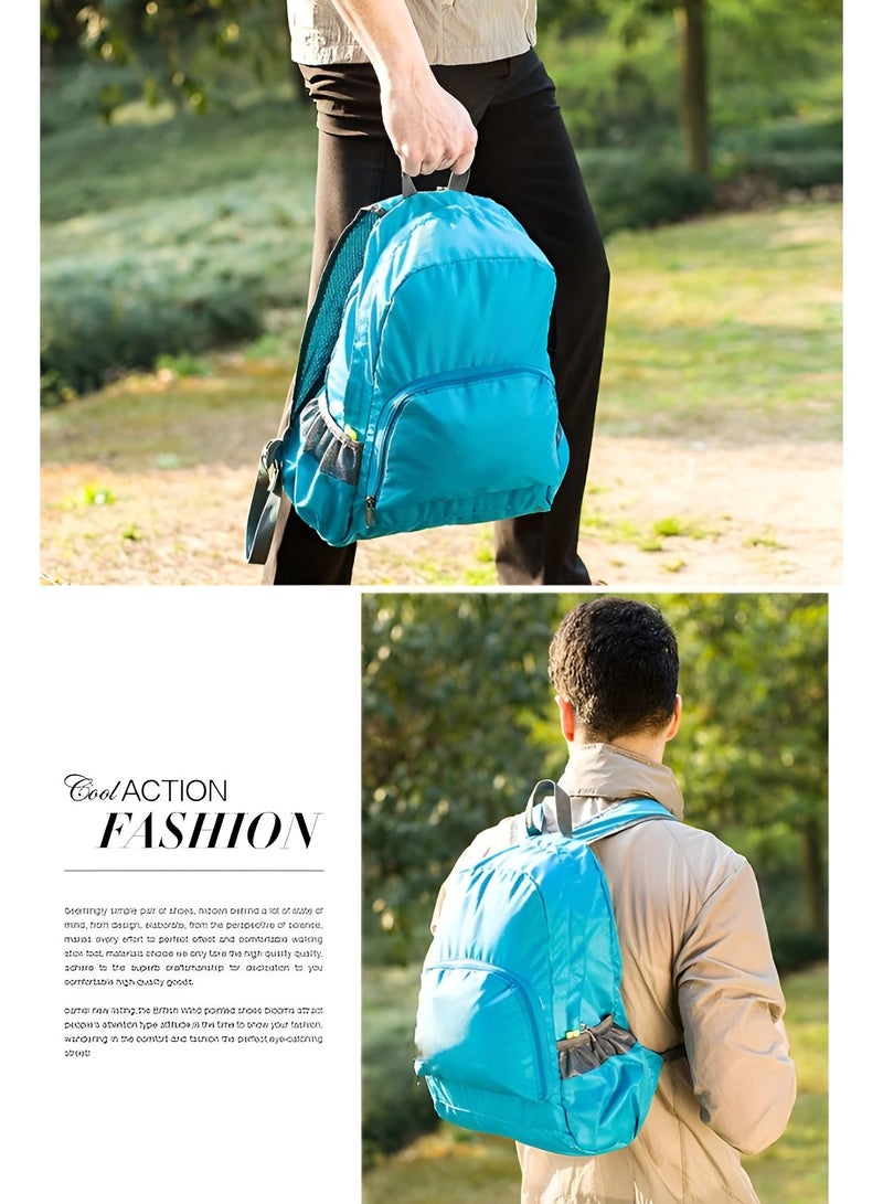 Plan A Foldable Backpack Lightweight Waterproof 20L Backpack for Men Women Kids Travel Hiking Gym Camping Study Practical and Convenient for All Your Daily Needs  - Image 2