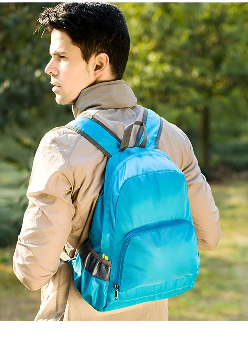 Plan A Foldable Backpack Lightweight Waterproof 20L Backpack for Men Women Kids Travel Hiking Gym Camping Study Practical and Convenient for All Your Daily Needs  - Image 5