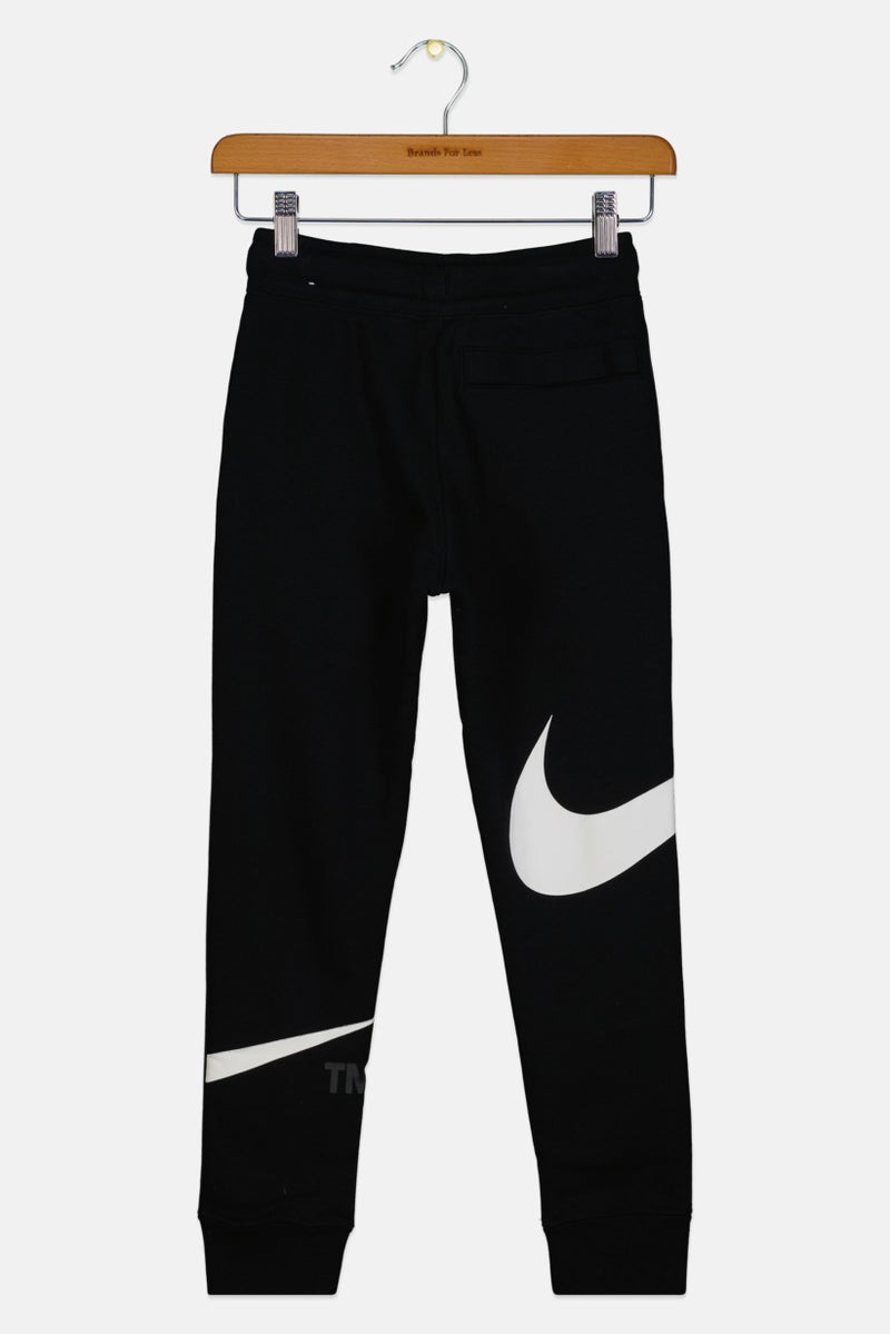 Nike Kids Boy Standard Fit Outdoor Sweatpants, Black - Image 2