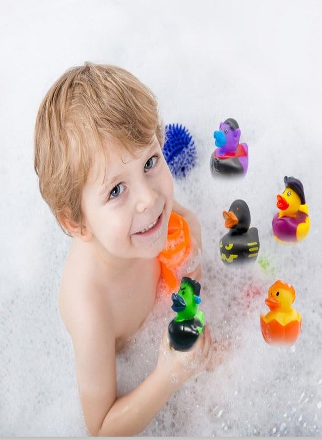 Holydeck 27 Pcs Halloween Party Favors Rubber Ducks,Baby Showers Accessories Jeep Bath Toys for Kids Halloween Decorations Trick or Treat Supplies Goodie Bag Fillers(Halloween) - Image 4