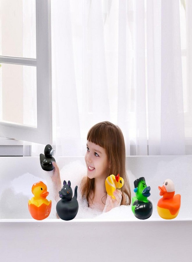 Holydeck 27 Pcs Halloween Party Favors Rubber Ducks,Baby Showers Accessories Jeep Bath Toys for Kids Halloween Decorations Trick or Treat Supplies Goodie Bag Fillers(Halloween) - Image 5