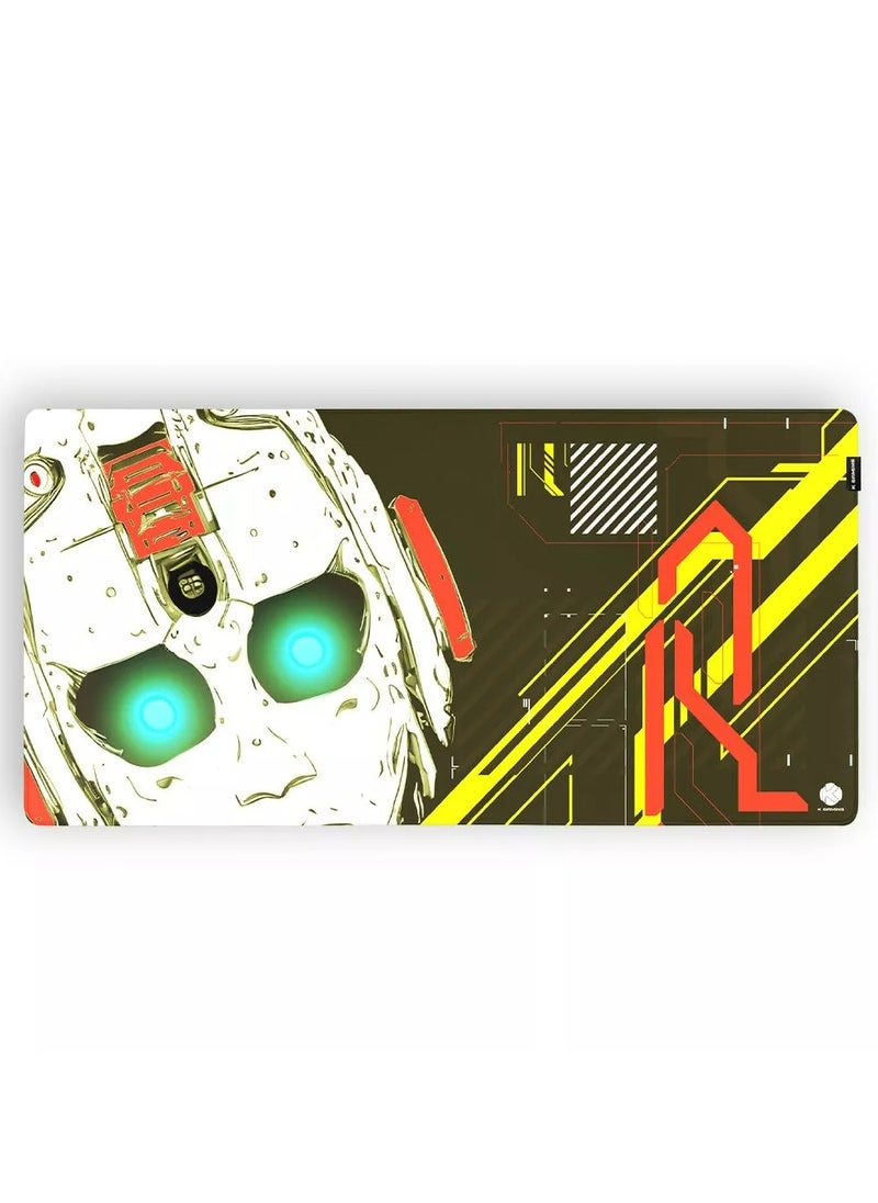 k Gaming Gaming Mousepad XXXL Full Desk Size Glide Cyborg Waterproof with Anti Slip Rubber Base1200 x 600 x 5 MM 