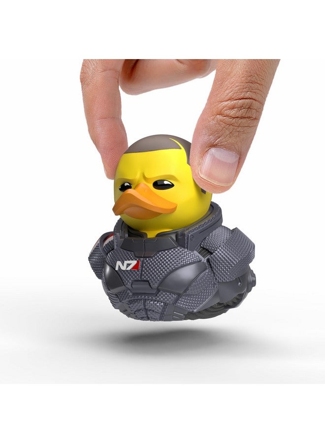 TUBBZ Mini: Mass Effect - Male Commander Shepard Cosplaying Rubber Duck Vinyl Figure - Image 1