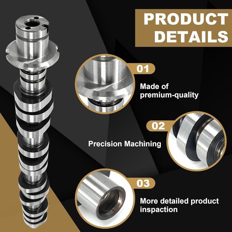 Partsflow LH Camshaft for Ford Expedition, Explorer, F-150, F-250, F-350, Mustang, Lincoln Navigator, Mercury Mountaineer - 5.4L, 4.6L, 3V - Image 3