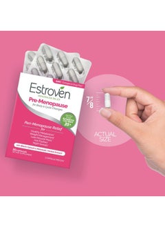 Estroven Pre-Menopause Relief, 30 Ct, Clinically Proven Ingredients, Provides Menopause Relief Plus Night Sweats & Hot Flash Relief, Drug-Free Or Estrogen Free  - Image 2