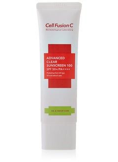 Cell Fusion C Advanced Clear Sunscreen 100 SPF50+/PA++++ 50ml  - Image 1