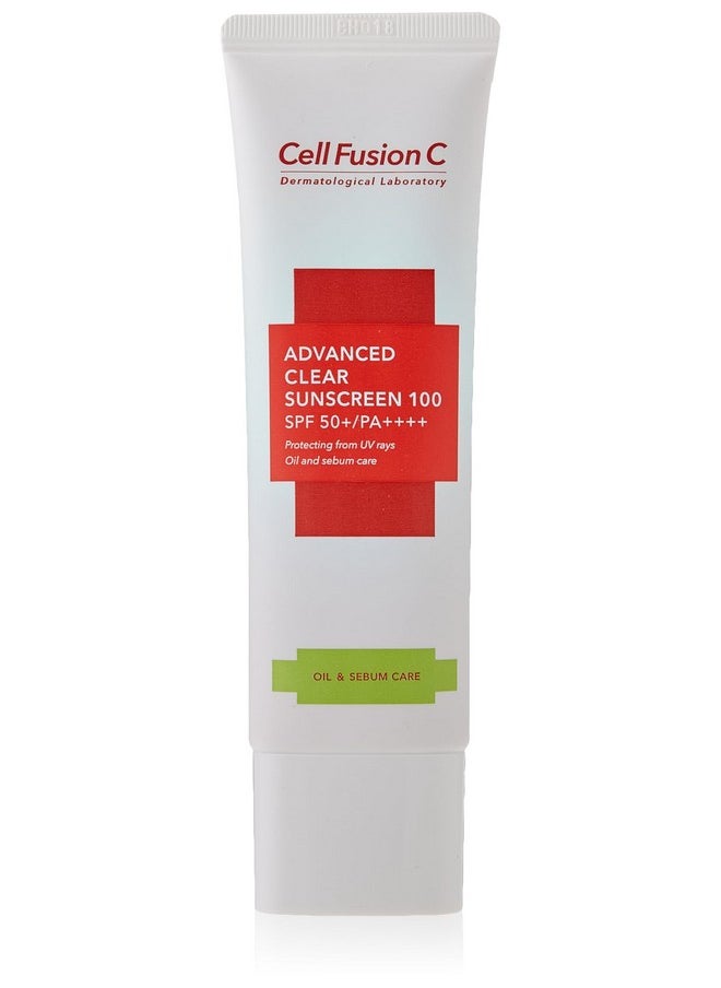 Cell Fusion C Advanced Clear Sunscreen 100 SPF50+/PA++++ 50ml  - Image 1
