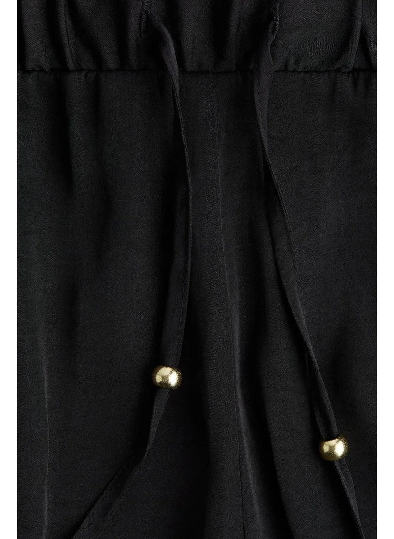 H&M Wide drawstring trousers