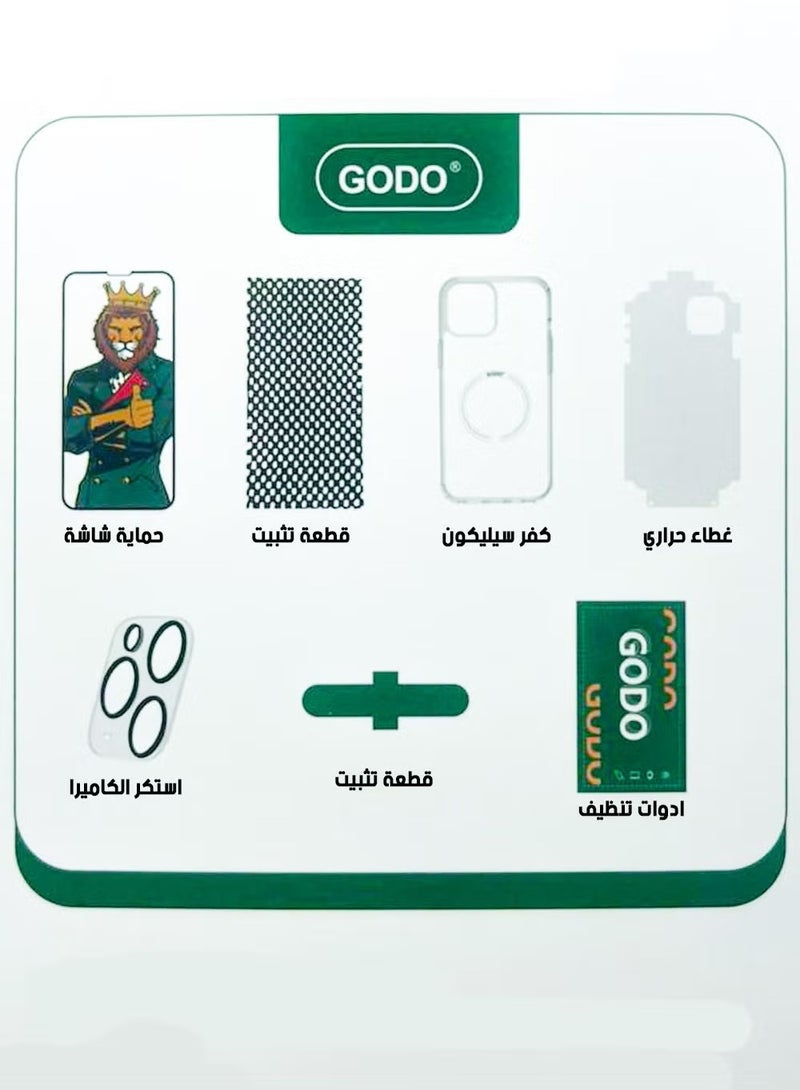 GODO Full Protection Kit for iPhone 16 Pro Max – Premium All-Around Shield - Image 4