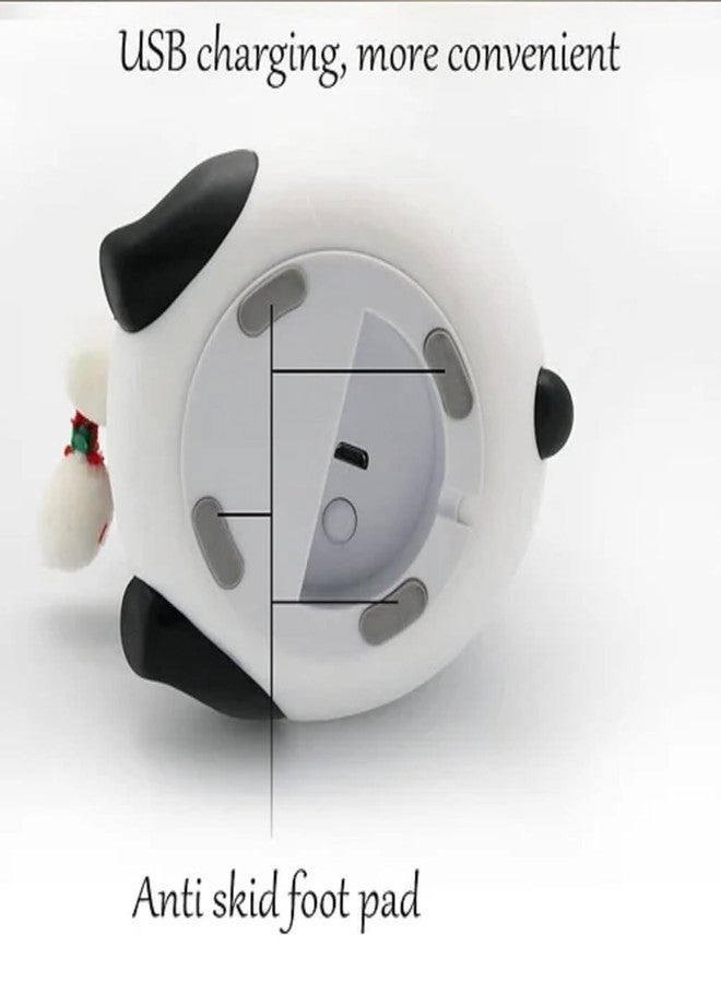 M2 ENTERPRISE Cute Panda Night Lamp, LED Night Light for Kids,7 Color Changing, BPA-Free Soft Silicone Nursery Lamp with Tap Controlled Adjustable Brightness - Image 5