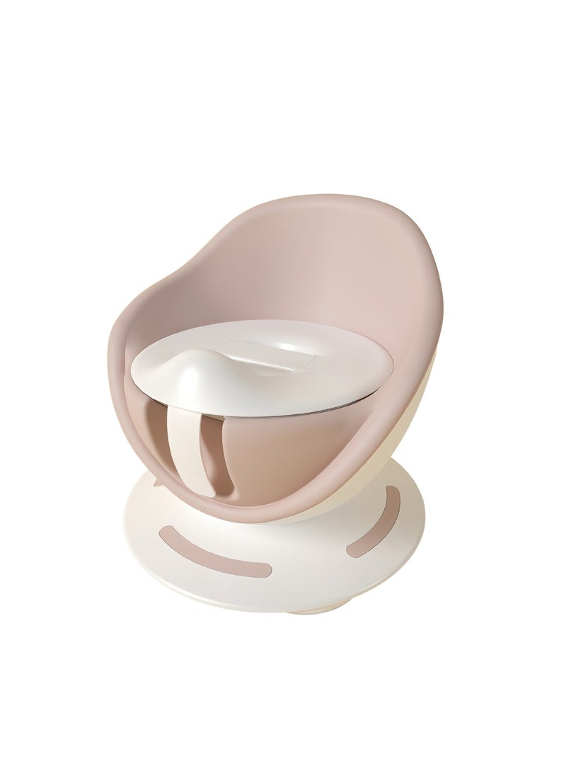 Moms Magic Baby Toilet with EVA Cushion – Soft & Warm Egg-Shaped Design – Anti-Skid Bottom & Easy-to-Clean – Ideal for Toddlers  - Image 1