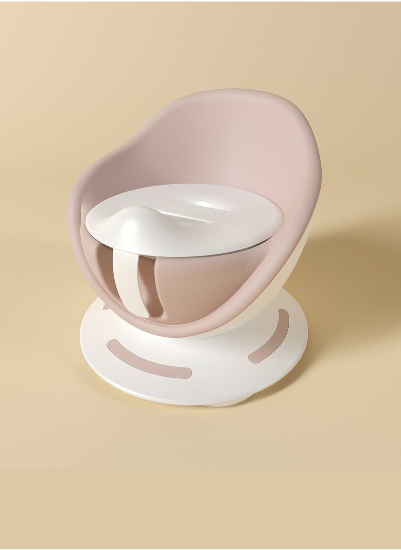 Moms Magic Baby Toilet with EVA Cushion – Soft & Warm Egg-Shaped Design – Anti-Skid Bottom & Easy-to-Clean – Ideal for Toddlers  - Image 2
