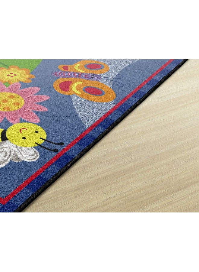 Flagship Carpets Kids And Baby Non Slip Area Rug For Home Learning Or Classroom Carpet Playroom Or Kids Bedroom Mat 3' X 5' Cutie Bugs - Image 4