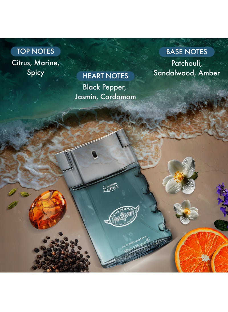 Creation Lamis Illustrious Eau de Toilette For Men 100ml - Image 3