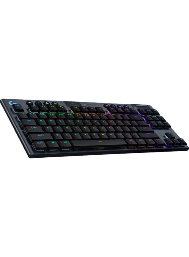 G Logitech (G) G915 X Lightspeed Tkl Low-Profile Gaming Keyboard (Black-C) Brown Switch (Clear Breakpoints, Crisp) - Image 2