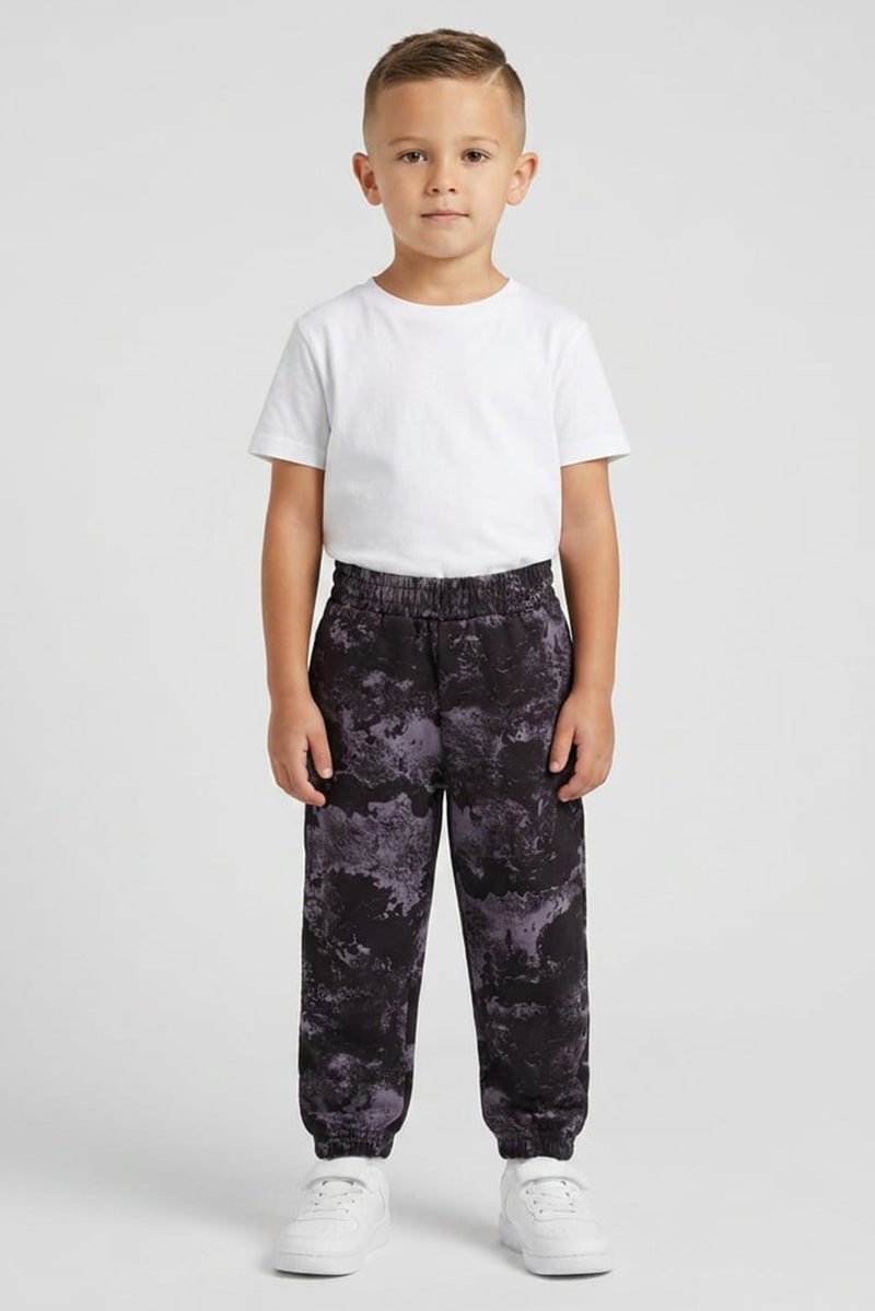 The Giving Movement Kids Boy Camouflage Jogger Pants, Multicolor - Image 1