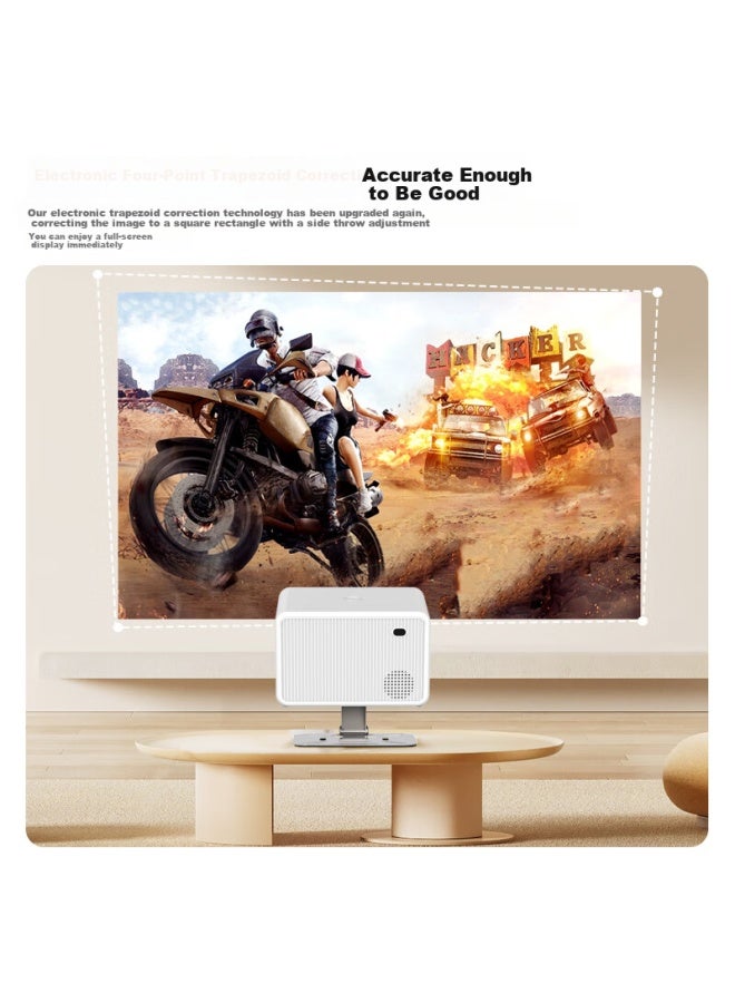 lecoo Laiku Lk213 Home Projector With Smart Hd Display, Bedroom Phone Projection Tv (automatic Focus, Ai Voice Control, Home Theater System) - Image 3