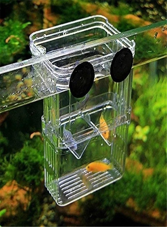 LinaLife Multifunctional Fish Aquarium High Clear Fish Breeding Isolation Box Aquarium Breeder Fishtank Double Guppies Hatching Incubator Divider Agreesive Injured Pregnant Fishes - Image 5